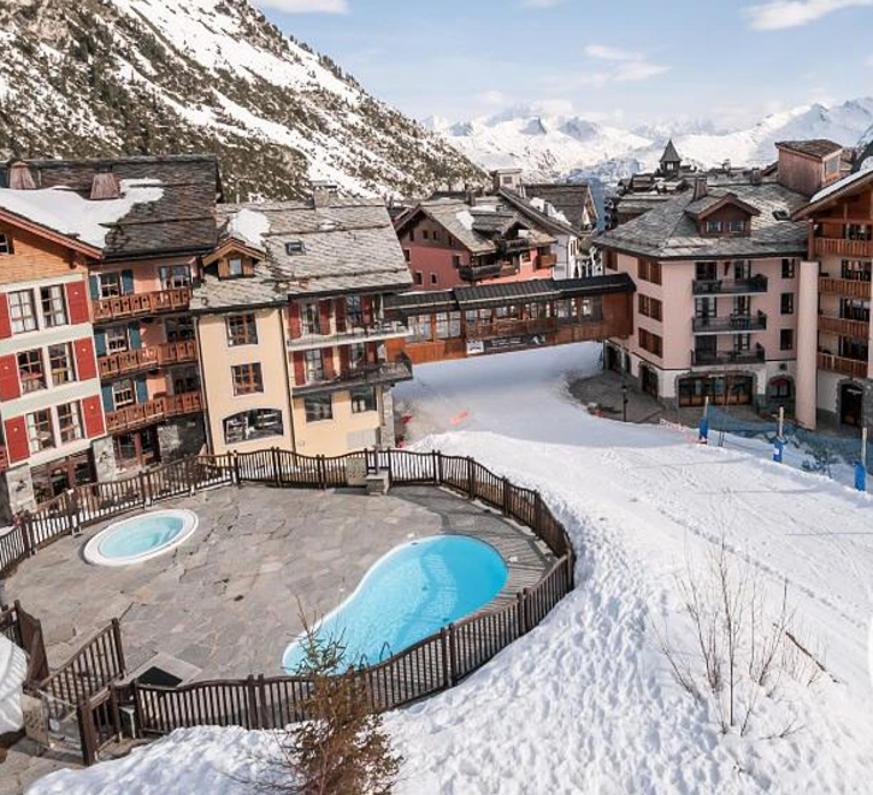 Arc 1950 Appt Luxe 2-4Pers -Skis Aux Pieds-Spa-Piscines Interieure Et Exterieure-Sauna-Hammam Les Arcs  ภายนอก รูปภาพ