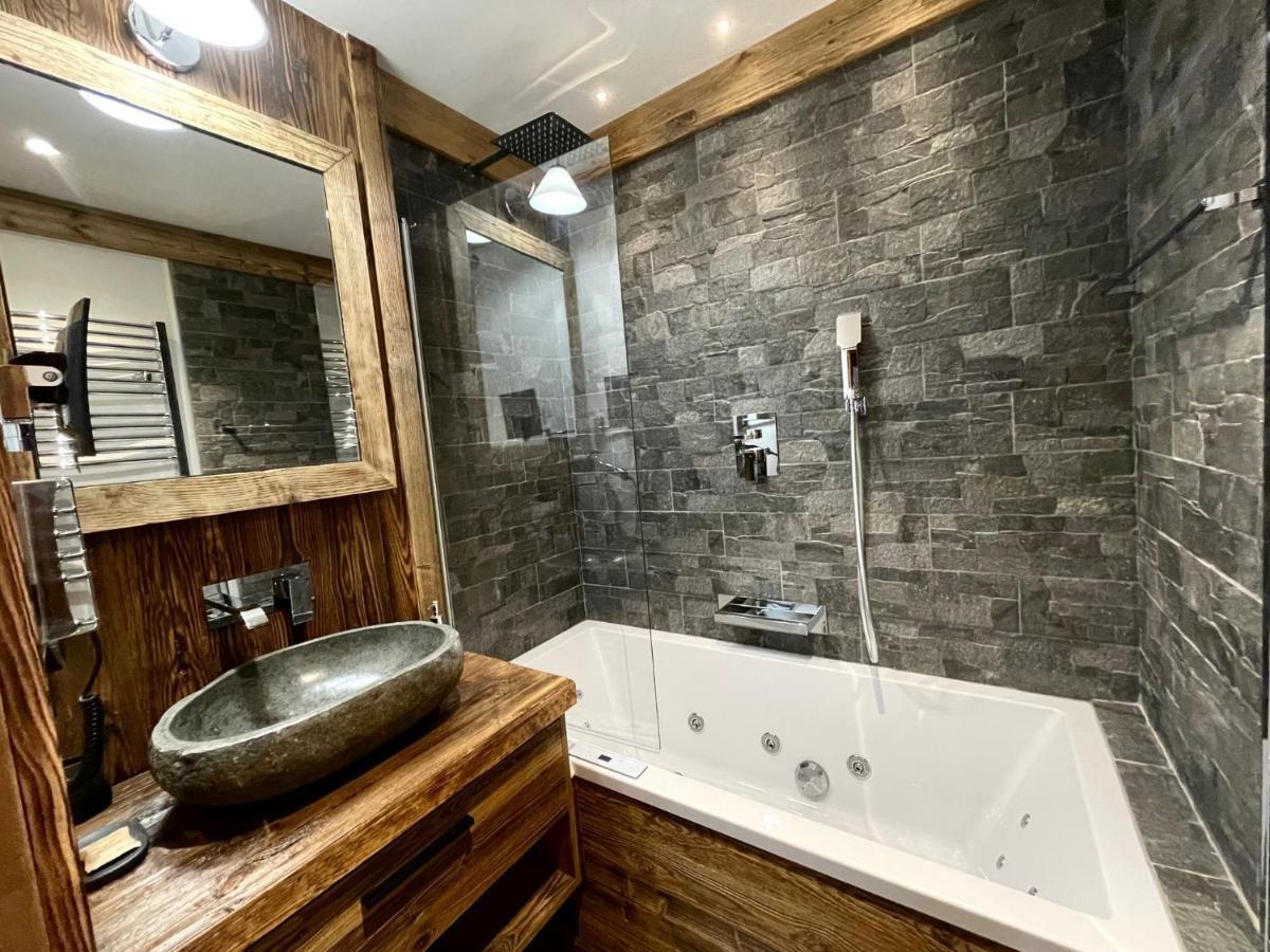 Arc 1950 Appt Luxe 2-4Pers -Skis Aux Pieds-Spa-Piscines Interieure Et Exterieure-Sauna-Hammam Les Arcs  ภายนอก รูปภาพ